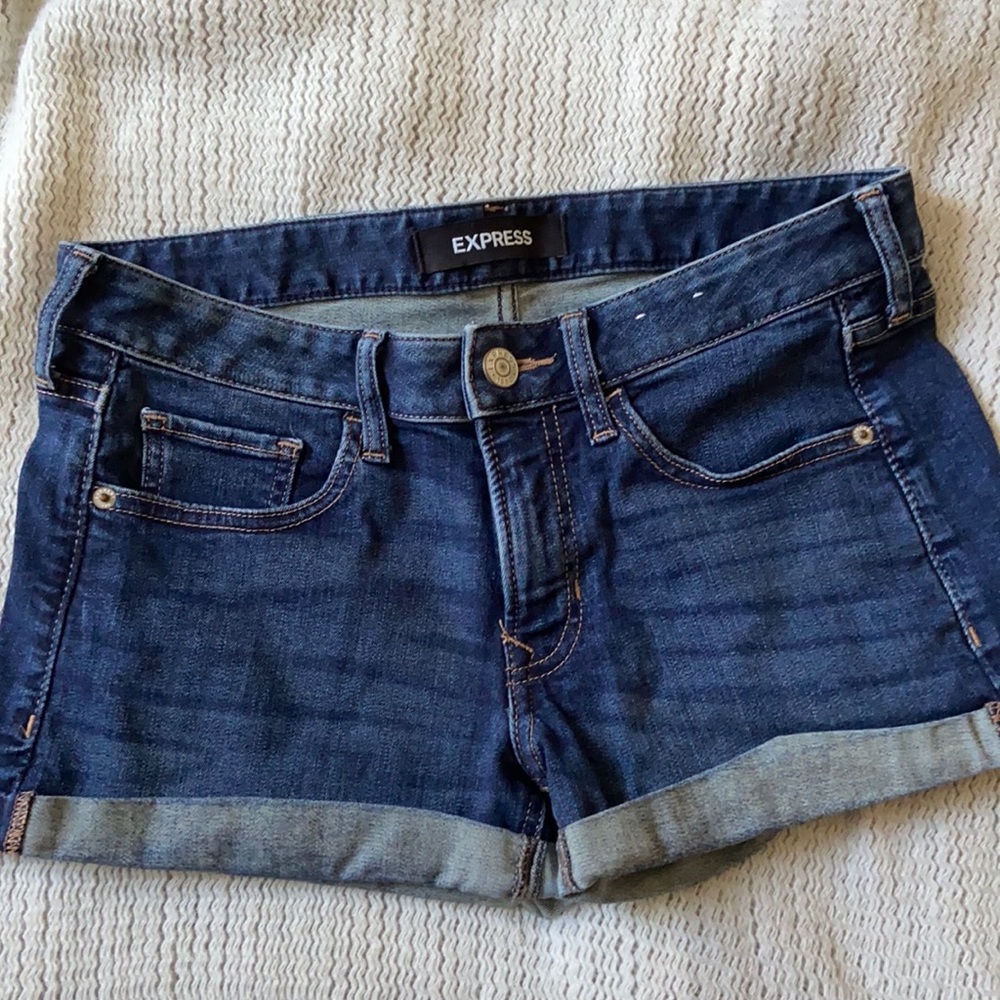 Express Shorts - Shortie Relaxed Low Rise Size 2
